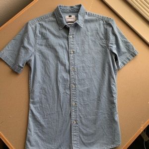 Topman light-washed blue button-up
